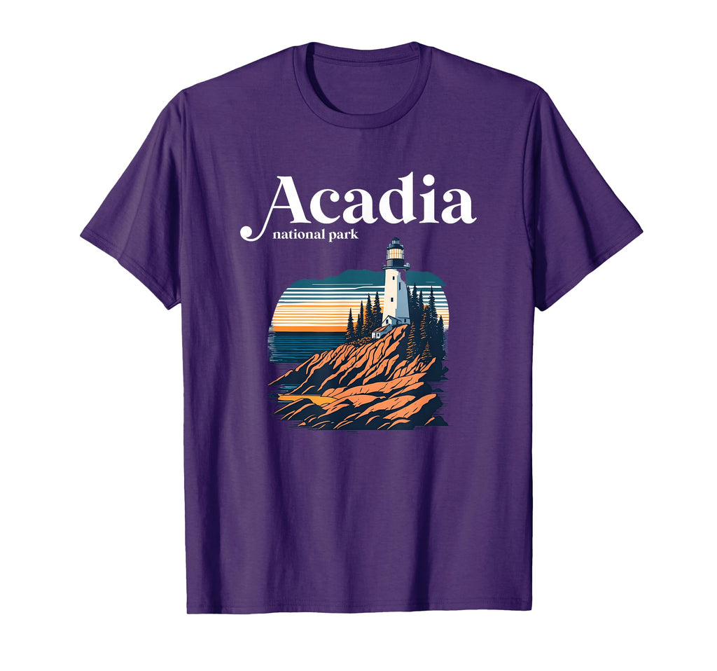 Acadia National Park Maine T-Shirt - Fun Novelty Design Unisex - T-Shirt, Sweatshirt, Hoodie