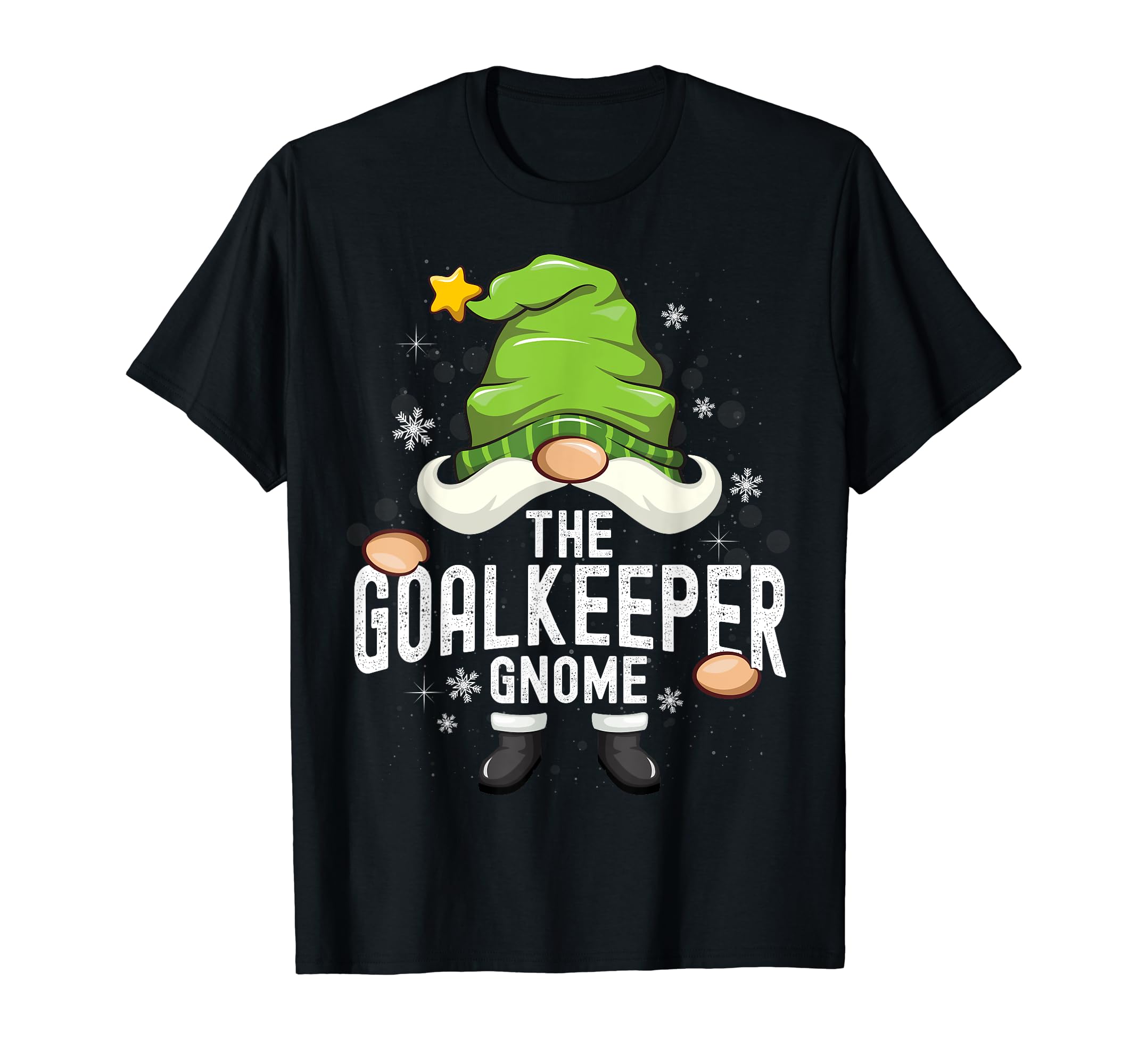 Goalkeeper Gnome Matching Pajama T-Shirt - Graphic Print Unisex - T-Shirt, Sweatshirt, Hoodie