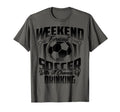 Funny Weekend Forecast Soccer Gift T-Shirt - Trendy Graphic Men Women - T-Shirt, Sweatshirt, Hoodie