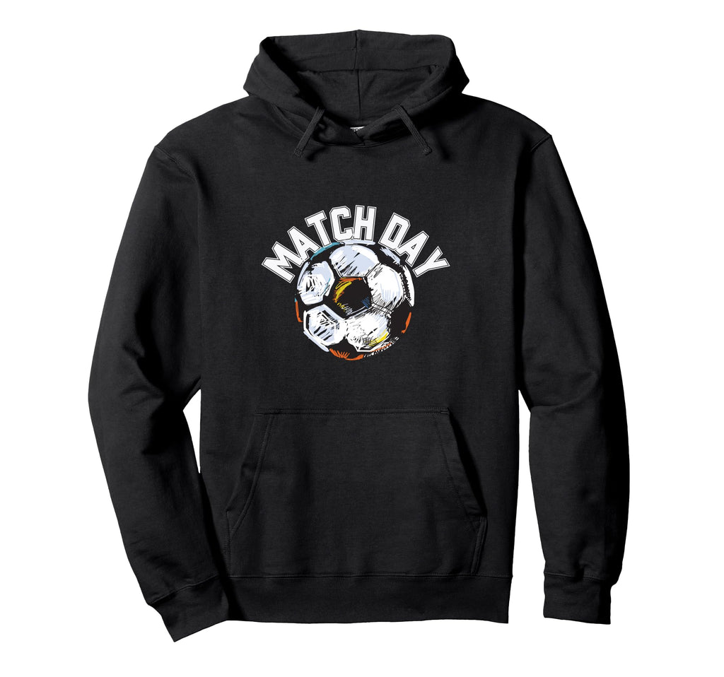 Match Day Soccer Futbol Player Game Hoodie - Aesthetic Graphic Men Women - T-Shirt, Sweatshirt, Hoodie
