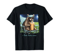 Funny Raccoon Soccer Field Sport T-Shirt - Aesthetic Graphic for Adults - T-Shirt, Sweatshirt, Hoodie