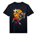 Soccer Skeleton Halloween Soccer T-Shirt - Minimalist Print Unisex - T-Shirt, Sweatshirt, Hoodie