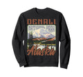 Denali Usa National Park Alaska Sweatshirt - Trendy Graphic for Adults - T-Shirt, Sweatshirt, Hoodie