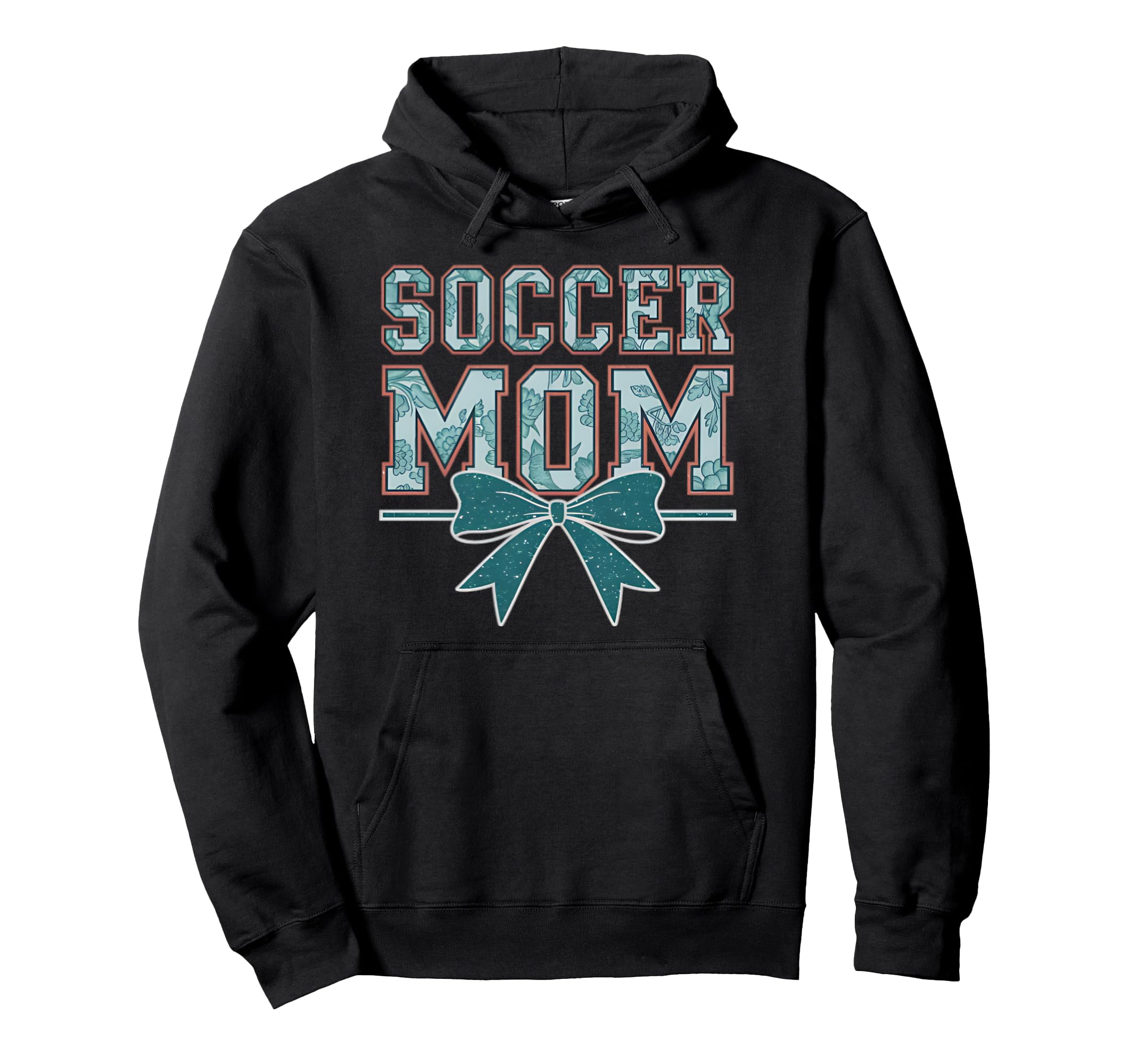 Soccer Mom Coquette Bow Mothers Day Hoodie - Aesthetic Graphic Unisex - T-Shirt, Sweatshirt, Hoodie