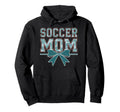 Soccer Mom Coquette Bow Mothers Day Hoodie - Custom Art Print for Adults - T-Shirt, Sweatshirt, Hoodie