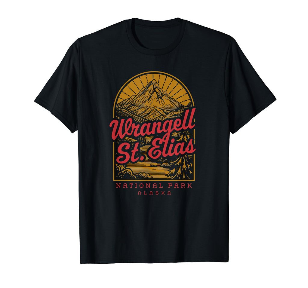 Wrangell St Elias National Park River T-Shirt - Graphic Print Men Women - T-Shirt, Sweatshirt, Hoodie
