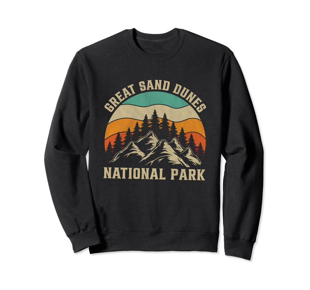 Great Sand Dunes National Park Sweatshirt - Minimalist Print Unisex - T-Shirt, Sweatshirt, Hoodie