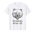 Voyageurs National Park Bear Minnesota T-Shirt - Unique Graphic Men Women - T-Shirt, Sweatshirt, Hoodie