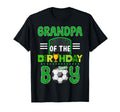 Grandpa Birthday Soccer Goal Family T-Shirt - Aesthetic Graphic Men Women - T-Shirt, Sweatshirt, Hoodie