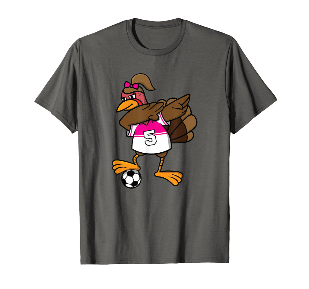 Thanksgiving Turkey Soccer Dab Dabbing T-Shirt - Novelty Apparel Men Women - T-Shirt, Sweatshirt, Hoodie