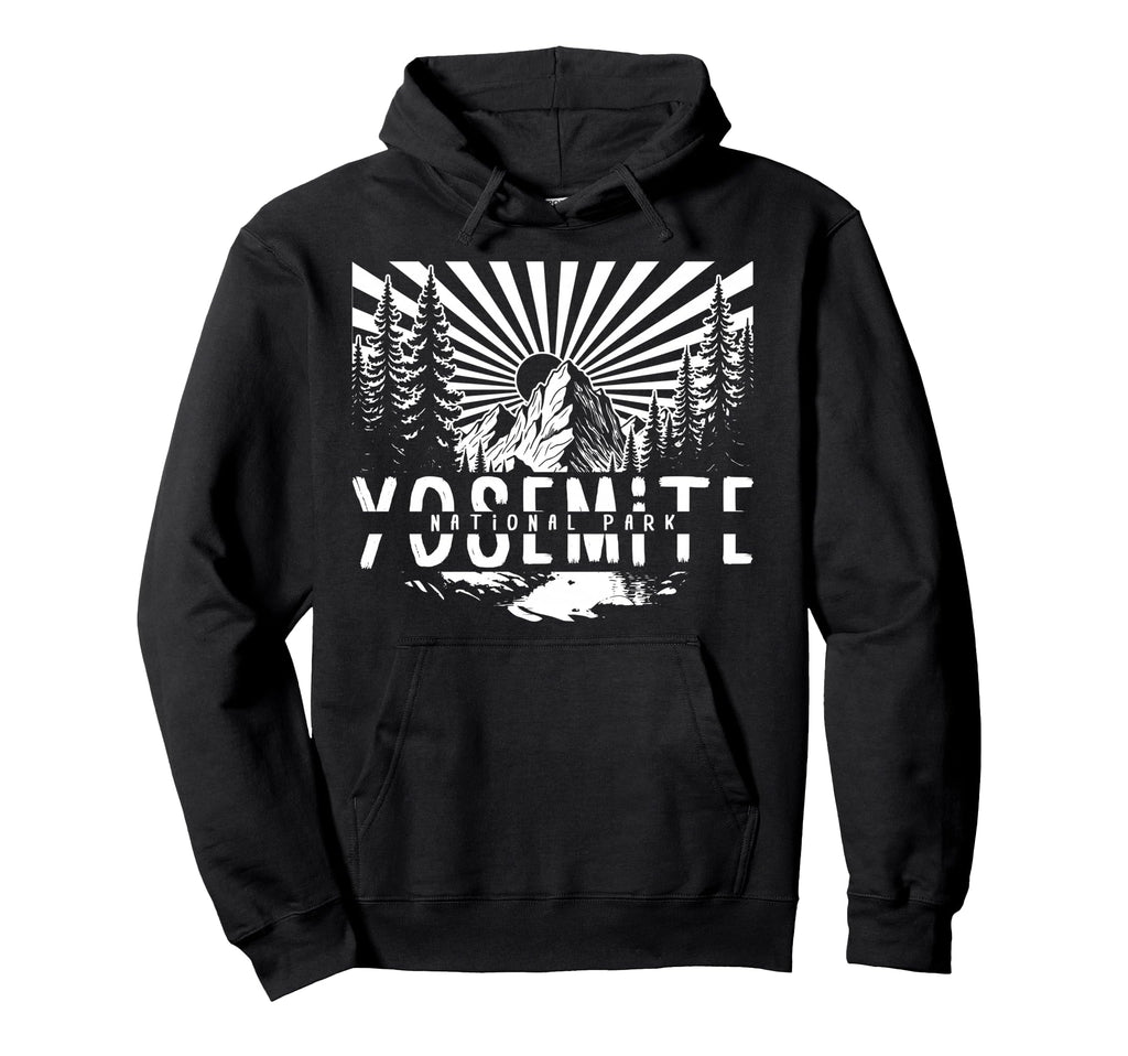 Yosemite National Park Outdoors State Hoodie - Streetwear Style for Adults - T-Shirt, Sweatshirt, Hoodie
