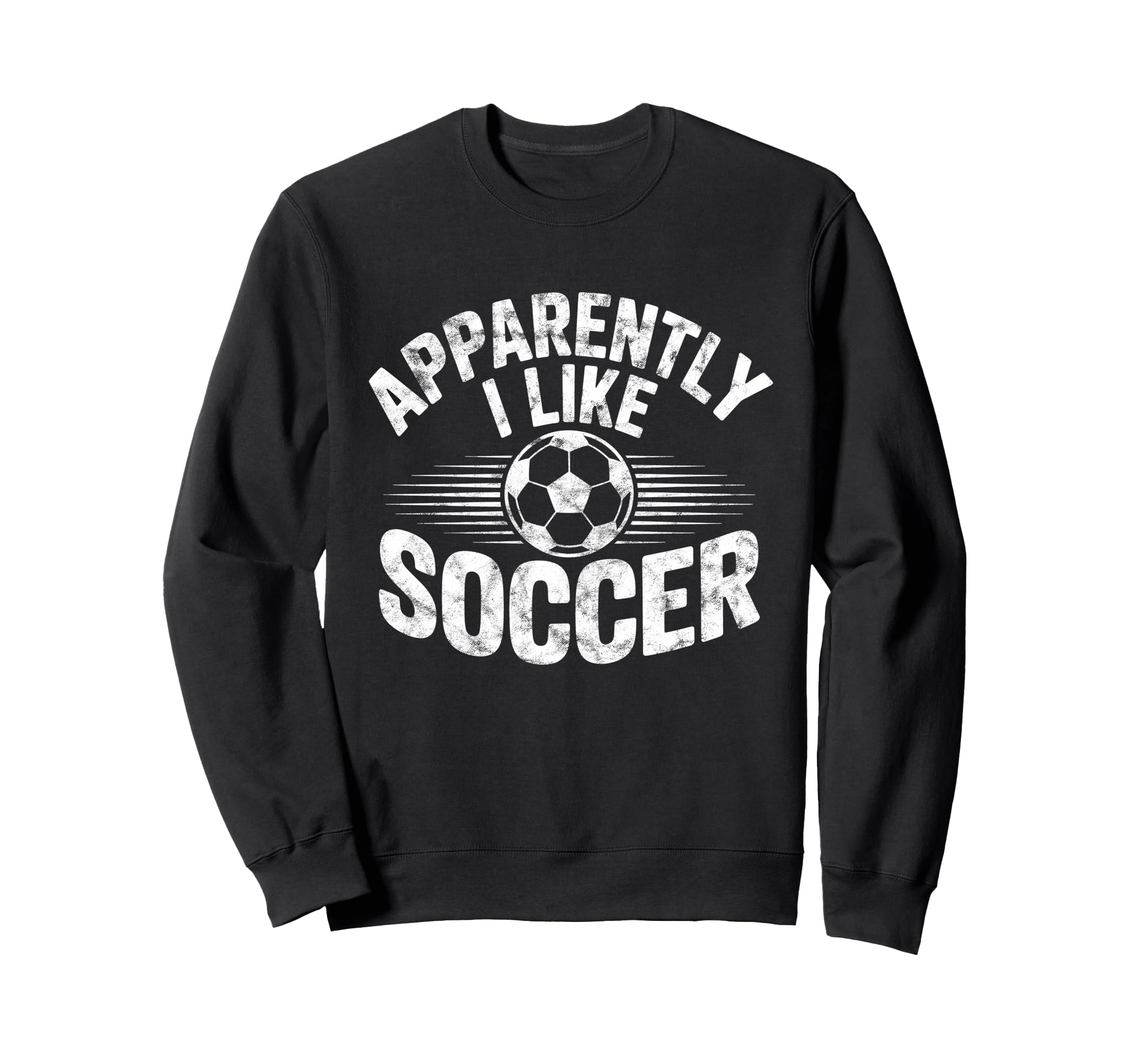 Apparently I Like Soccer Game Day Mom Sweatshirt - Minimalist Print Unisex - T-Shirt, Sweatshirt, Hoodie
