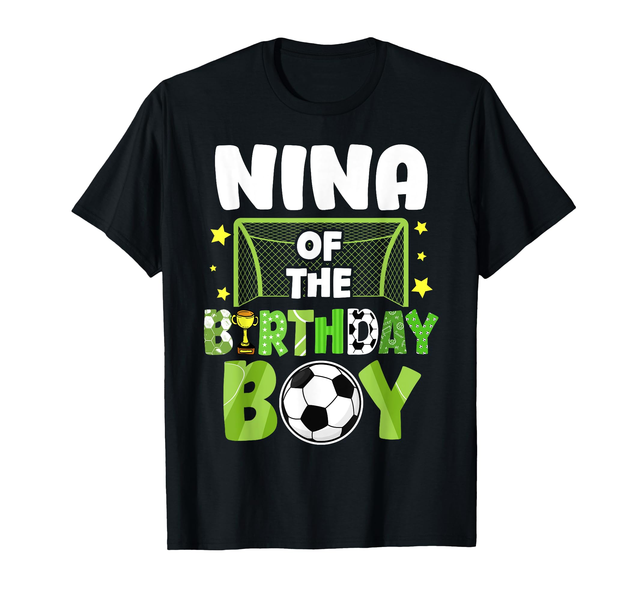 Soccer Nina Birthday Party Soccer T-Shirt - Minimalist Print for Adults - T-Shirt, Sweatshirt, Hoodie