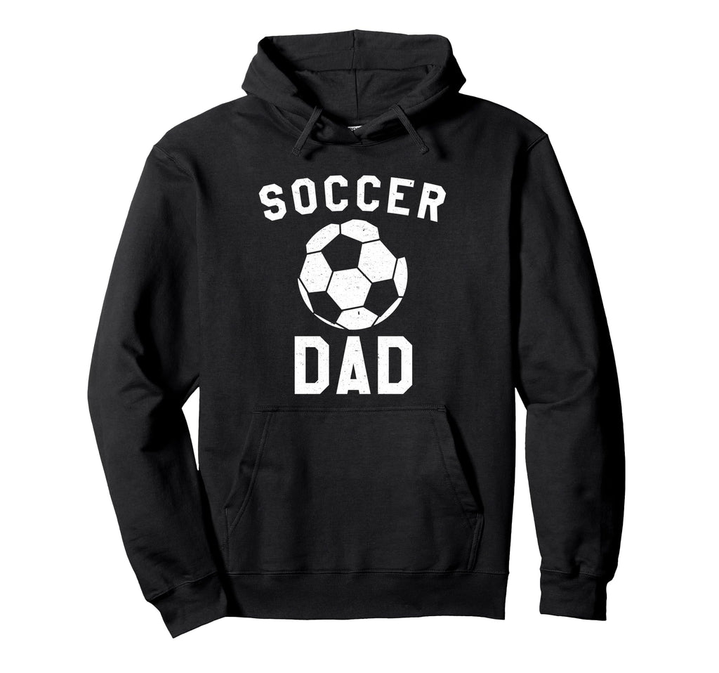 Soccer Dad Team Coaching Father Hoodie - Graphic Print Men Women - T-Shirt, Sweatshirt, Hoodie
