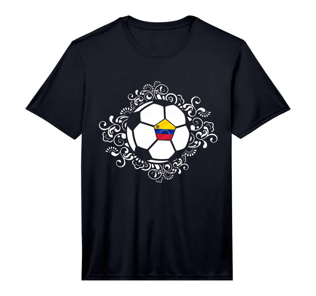 Floral Venezuela Soccer Fans Jersey T-Shirt - Streetwear Style Men Women - T-Shirt, Sweatshirt, Hoodie