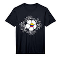 Floral Venezuela Soccer Fans Jersey T-Shirt - Streetwear Style Men Women - T-Shirt, Sweatshirt, Hoodie