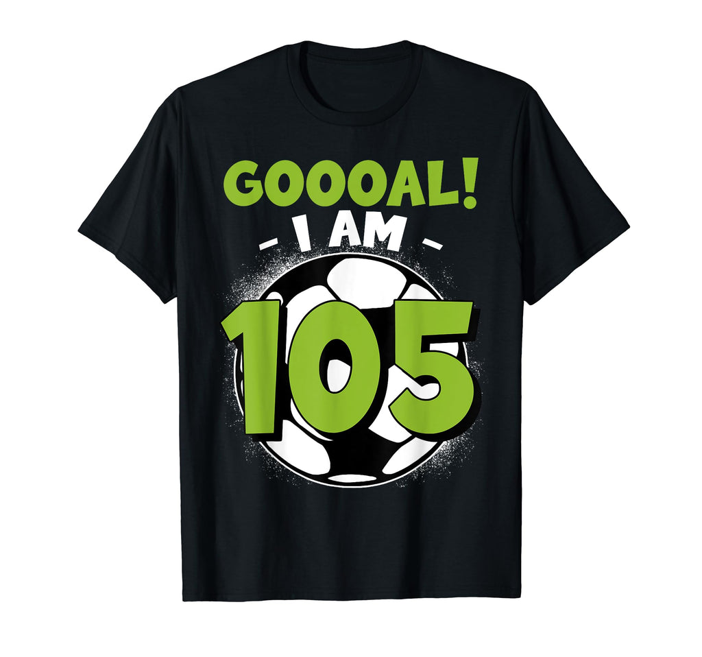 105 Year Old Birthday Soccer Themed T-Shirt - Streetwear Style for Adults - T-Shirt, Sweatshirt, Hoodie