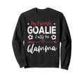 Funny Soccer Goalie Goalkeeper Mom Hoodie - Custom Art Print Unisex - T-Shirt, Sweatshirt, Hoodie