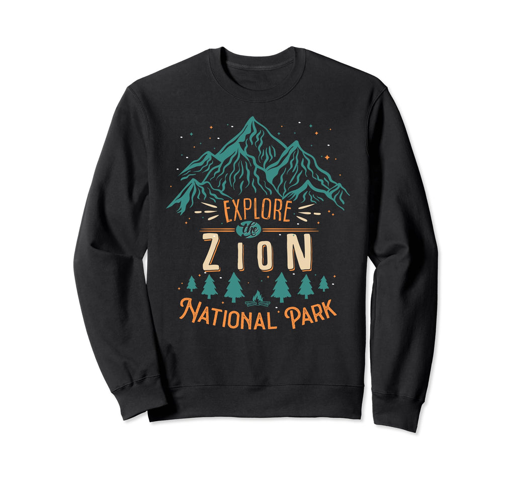 Zion National Park Us Zion Sweatshirt - Trendy Graphic Unisex - T-Shirt, Sweatshirt, Hoodie
