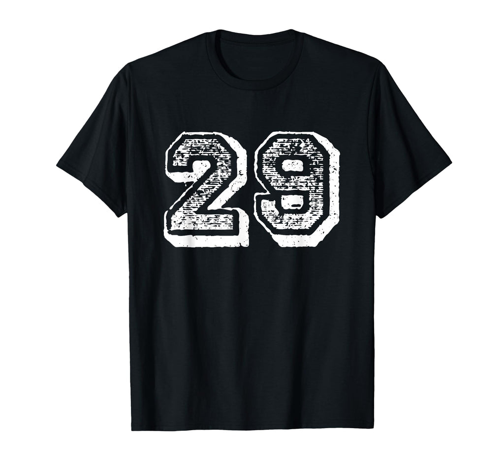 Number 29 Sports Jersey Player 29 Fan T-Shirt - Custom Art Print Unisex - T-Shirt, Sweatshirt, Hoodie