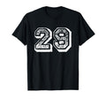 Number 29 Sports Jersey Player 29 Fan T-Shirt - Custom Art Print Unisex - T-Shirt, Sweatshirt, Hoodie
