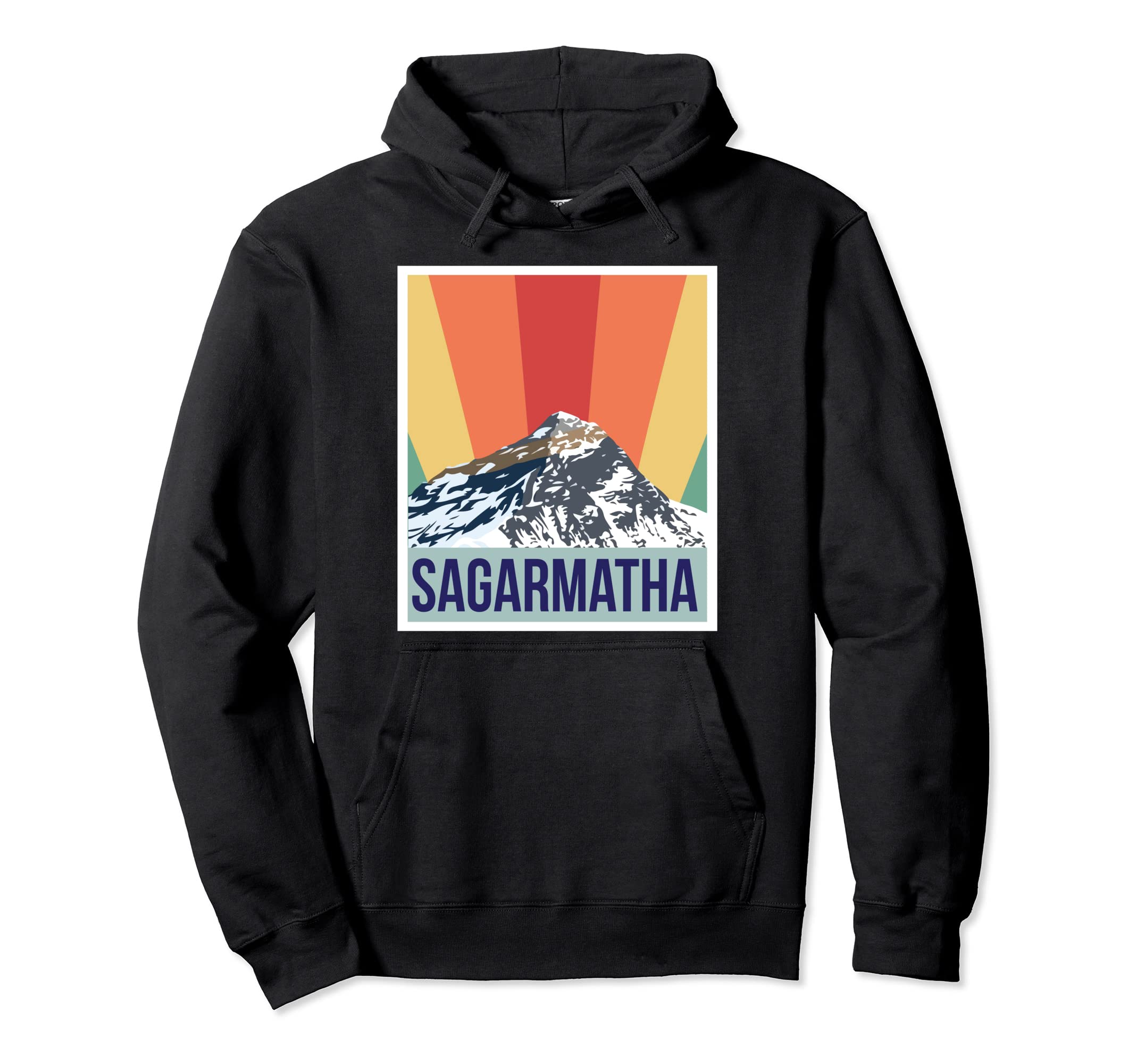 Sagarmatha Mountains National Park Hoodie - Custom Art Print for Adults - T-Shirt, Sweatshirt, Hoodie