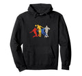 Soccer Players Silhouettes Soccer Hoodie - Novelty Apparel Unisex - T-Shirt, Sweatshirt, Hoodie