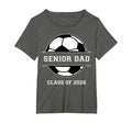 Senior Dad Soccer Class 2026 Graduation T-Shirt - Graphic Print Men Women - T-Shirt, Sweatshirt, Hoodie