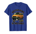 Soccer Runs This Family Soccer Mom T-Shirt - Minimalist Print Men Women - T-Shirt, Sweatshirt, Hoodie