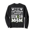 Proud Soccer Senior Mom 2026 Sweatshirt - Minimalist Print for Adults - T-Shirt, Sweatshirt, Hoodie