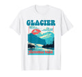 Glacier National Park Montana Souvenir Vibe T-Shirt - Unique Graphic Unisex - T-Shirt, Sweatshirt, Hoodie