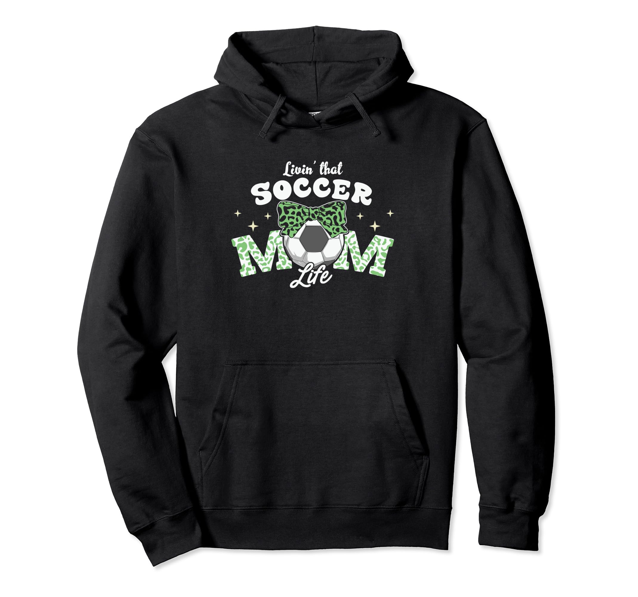 Livin That Soccer Mom Life Hoodie - Unique Graphic Men Women - T-Shirt, Sweatshirt, Hoodie