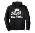 Soccer Grandma Soccer Ball Hoodie - Aesthetic Graphic Unisex - T-Shirt, Sweatshirt, Hoodie