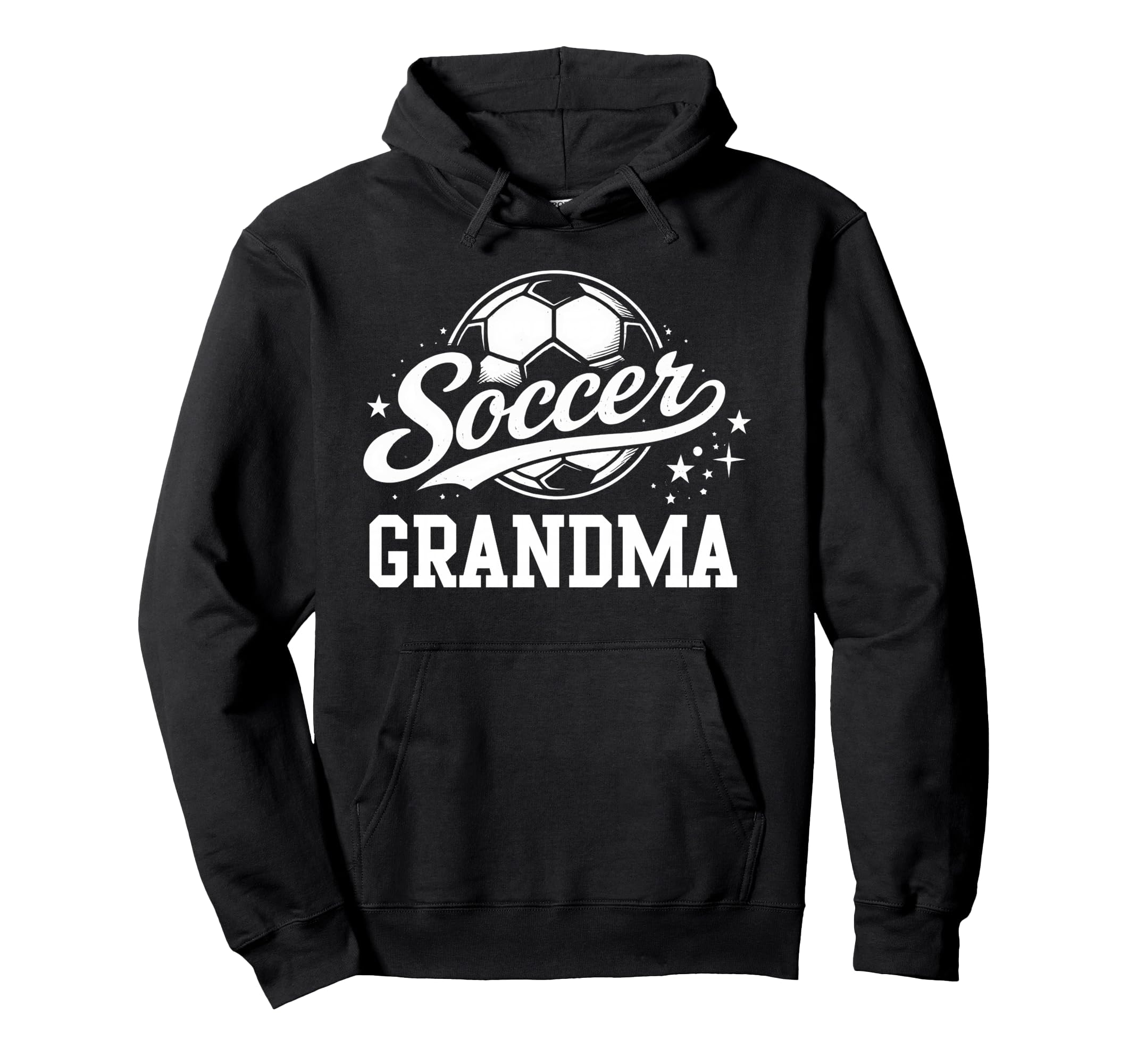 Soccer Grandma Soccer Ball Hoodie - Aesthetic Graphic Unisex - T-Shirt, Sweatshirt, Hoodie
