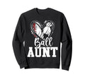 Ball Aunt Heart Baseball Soccer Ball T-Shirt - Streetwear Style for Adults - T-Shirt, Sweatshirt, Hoodie