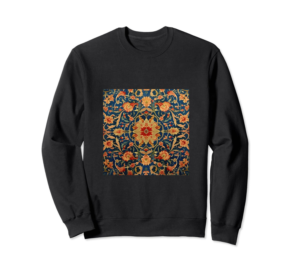 Bohemian Moroccan Boho Pattern Sweatshirt - Minimalist Print for Adults - T-Shirt, Sweatshirt, Hoodie