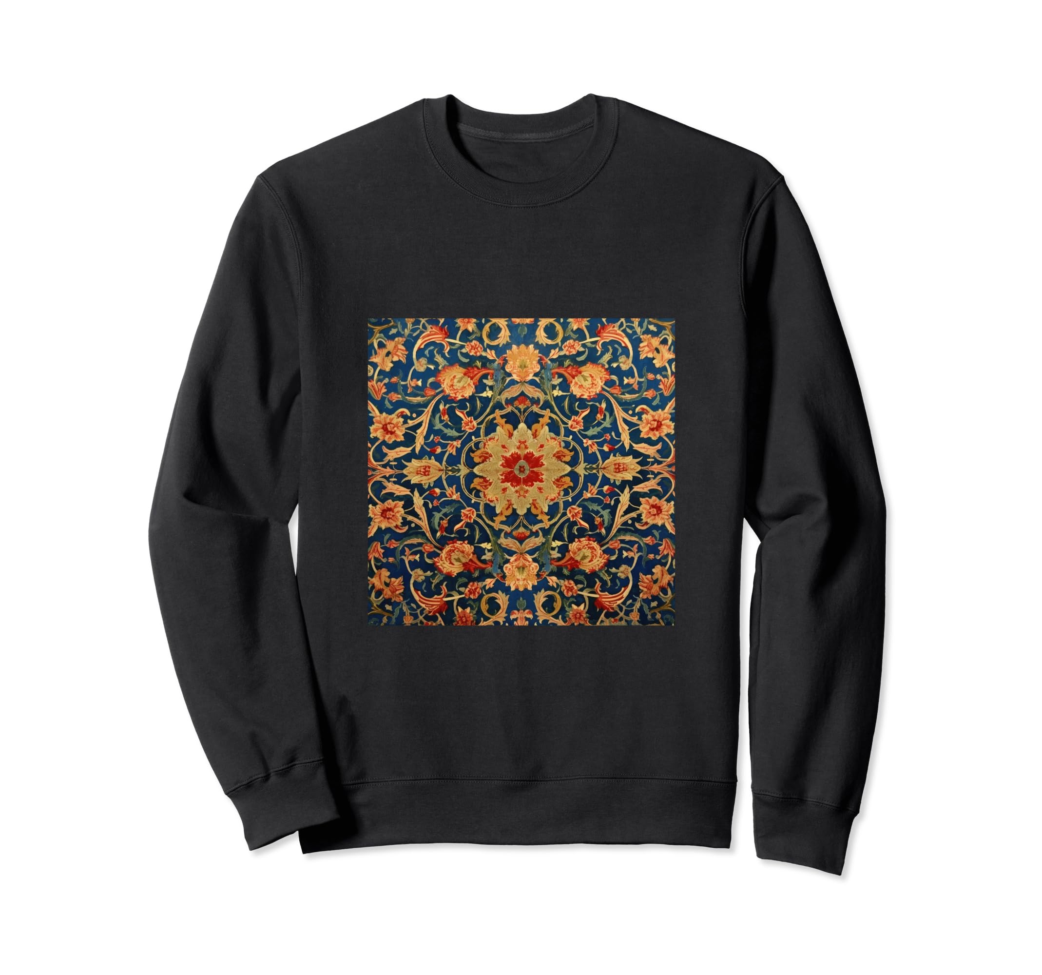 Bohemian Moroccan Boho Pattern Sweatshirt - Minimalist Print for Adults - T-Shirt, Sweatshirt, Hoodie