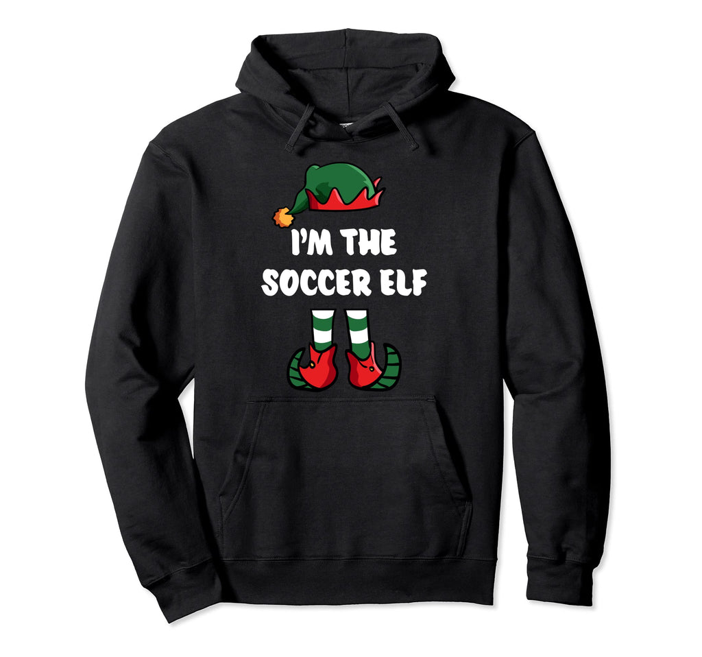 Im Soccer Elf Matching Family Group Funny Hoodie - Graphic Print for Adults - T-Shirt, Sweatshirt, Hoodie