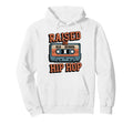 Raised Old School Hip Hop Cassette Hoodie - Streetwear Style for Adults - T-Shirt, Sweatshirt, Hoodie