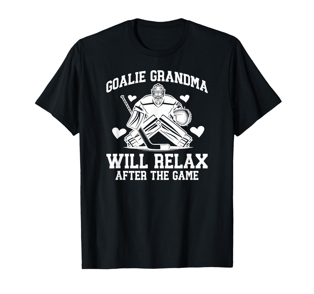 Funny Hockey Goalie Grandma Ice T-Shirt - Novelty Apparel for Adults - T-Shirt, Sweatshirt, Hoodie