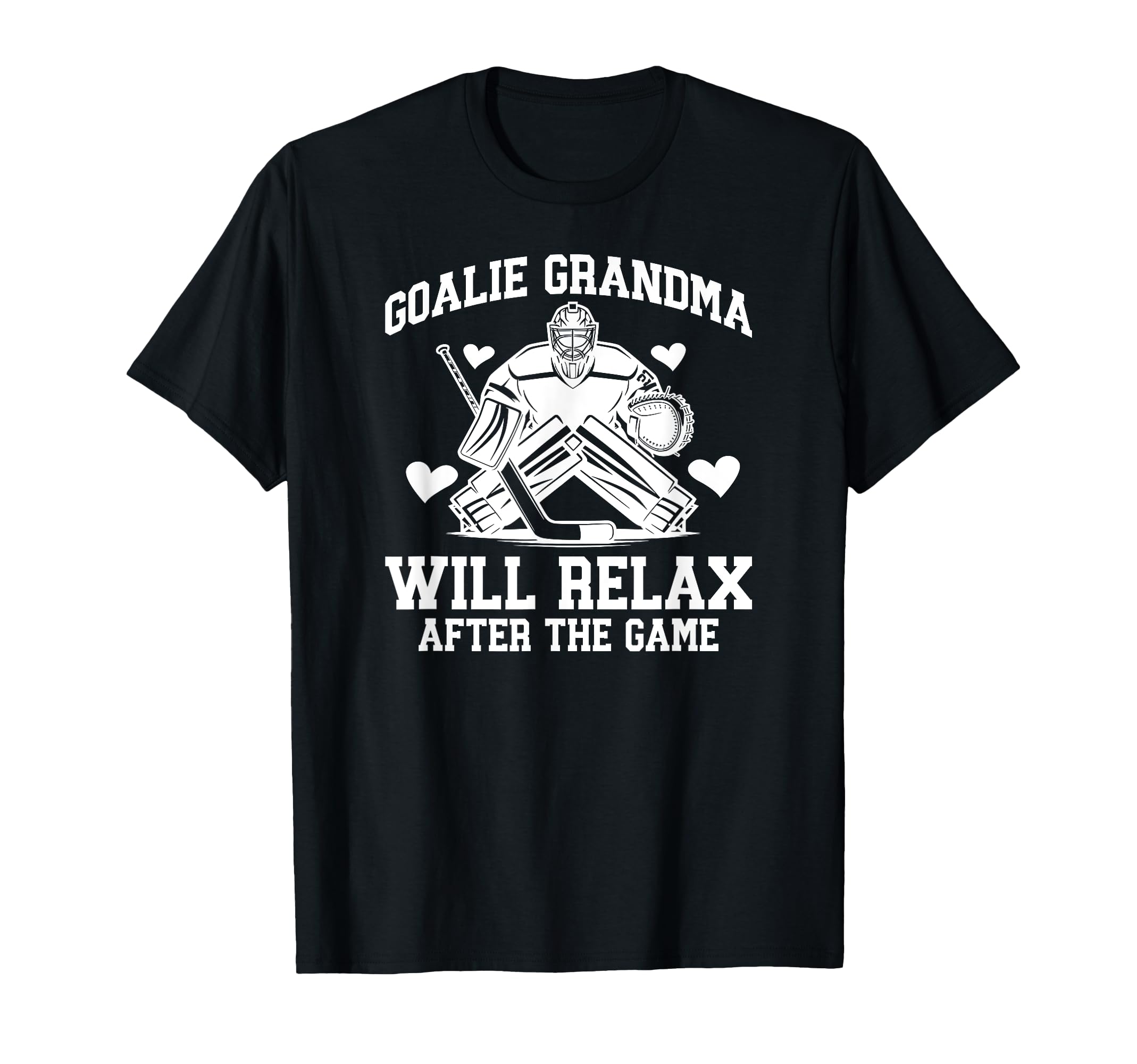 Funny Hockey Goalie Grandma Ice T-Shirt - Novelty Apparel for Adults - T-Shirt, Sweatshirt, Hoodie