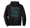 80S Mixtape Cassette Tape Music Party Hoodie - Minimalist Print for Adults - T-Shirt, Sweatshirt, Hoodie