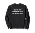 Soccer Mom Dad Cleats Tournaments Sweatshirt - Novelty Apparel for Adults - T-Shirt, Sweatshirt, Hoodie
