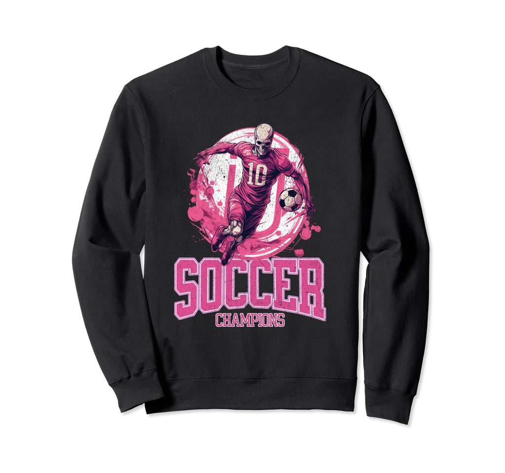 Skeleton Player Football Sweatshirt - Fun Novelty Design for Adults - T-Shirt, Sweatshirt, Hoodie