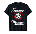 Soccer Mamaw Soccer Heart Family Matching T-Shirt - Trendy Graphic Unisex - T-Shirt, Sweatshirt, Hoodie
