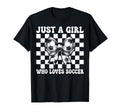 Just Who Loves Soccer Mom Coquette Bow T-Shirt - Graphic Print Unisex - T-Shirt, Sweatshirt, Hoodie