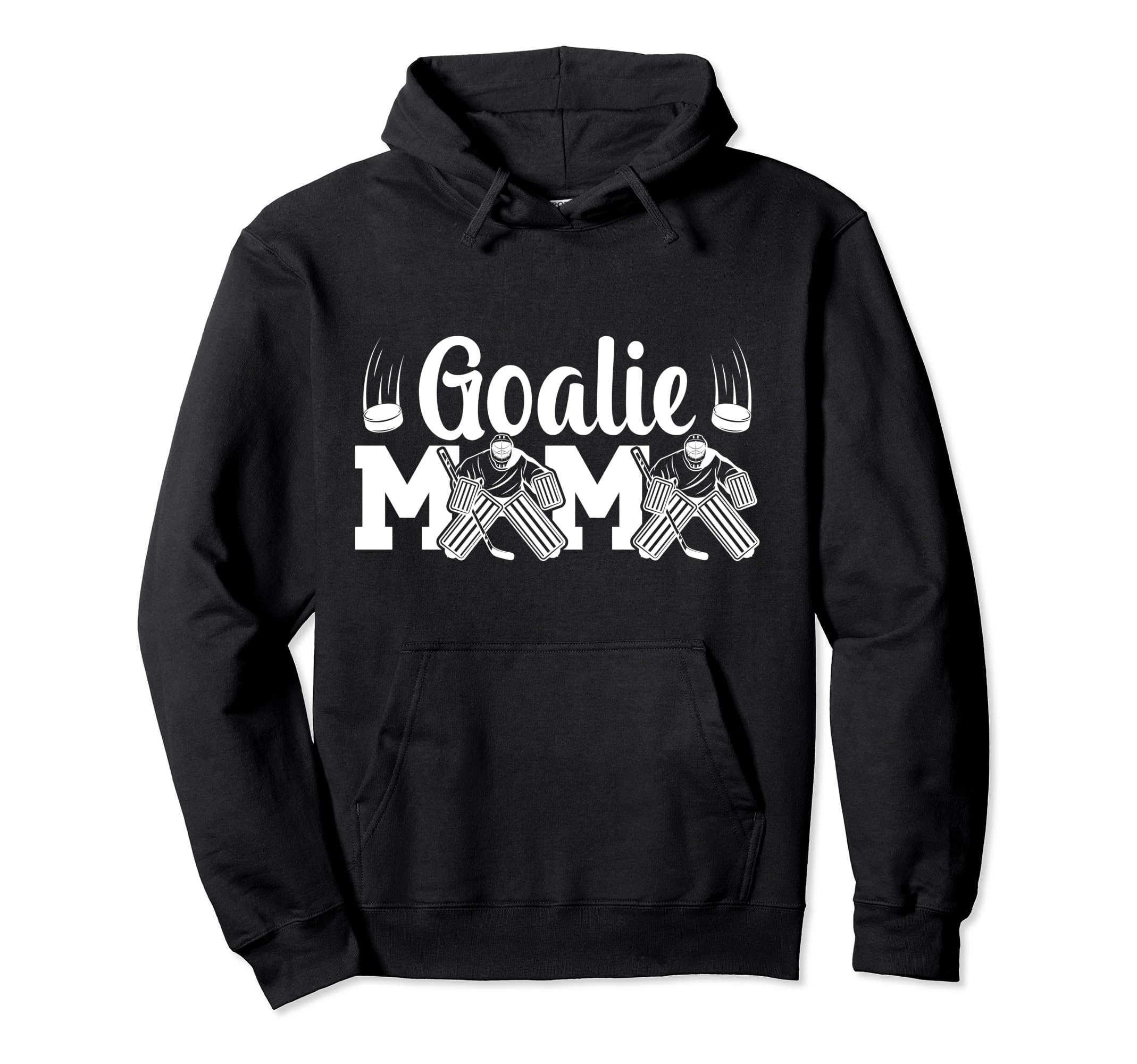 Ice Hockey Goalie Mama Ice Hockey Hoodie - Casual Everyday Wear for Adults - T-Shirt, Sweatshirt, Hoodie