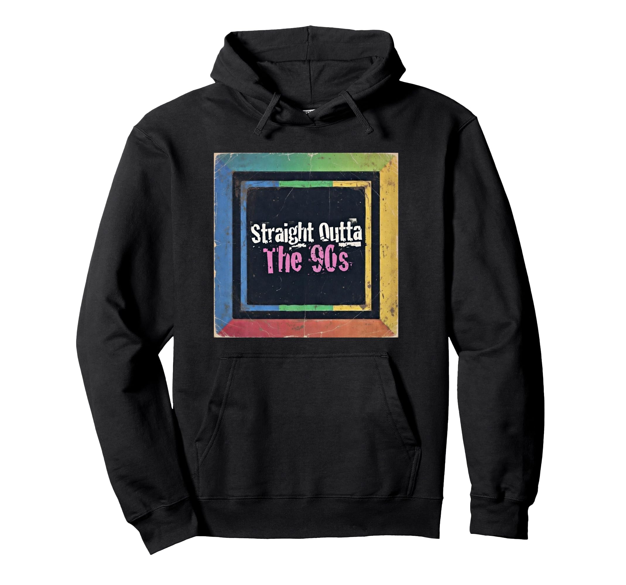 Straight Outta 90S Grunge Hoodie - Minimalist Print Men Women - T-Shirt, Sweatshirt, Hoodie
