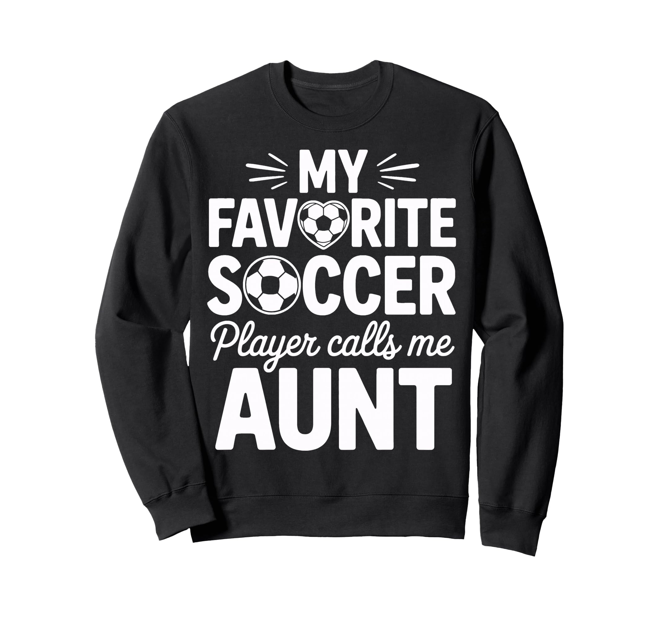 My Favorite Soccer Player Calls Me Sweatshirt - Minimalist Print Unisex - T-Shirt, Sweatshirt, Hoodie