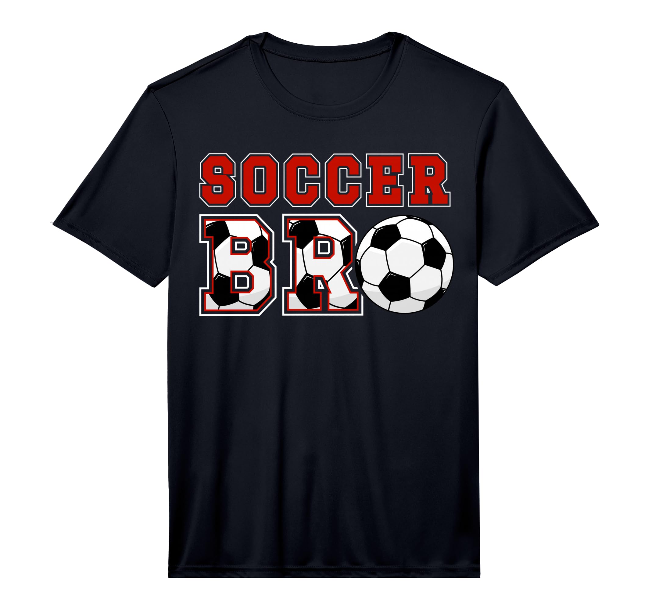 Soccer Bro Proud Soccer Brother T-Shirt - Novelty Apparel for Adults - T-Shirt, Sweatshirt, Hoodie